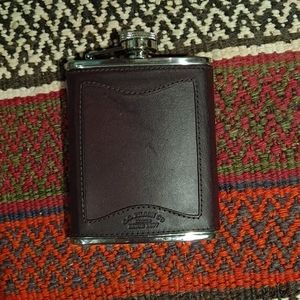 Filson Leather Wrapped Steel Flask